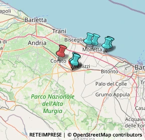 Mappa Via Leonardo da Vinci, 70037 Ruvo di Puglia BA, Italia (8.40364)