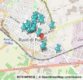 Mappa Via Leonardo da Vinci, 70037 Ruvo di Puglia BA, Italia (0.3795)