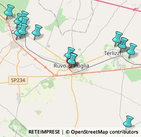 Mappa Via Trento, 70037 Ruvo di Puglia BA, Italia (5.834)