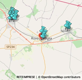 Mappa Via Trento, 70037 Ruvo di Puglia BA, Italia (5.72267)