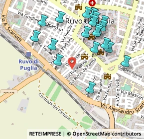Mappa Via Trento, 70037 Ruvo di Puglia BA, Italia (0.288)