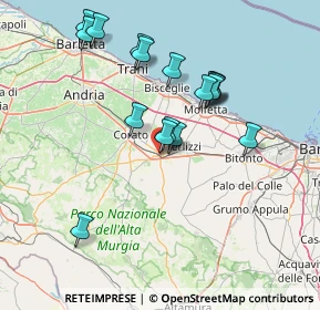 Mappa Via Trento, 70037 Ruvo di Puglia BA, Italia (14.90235)