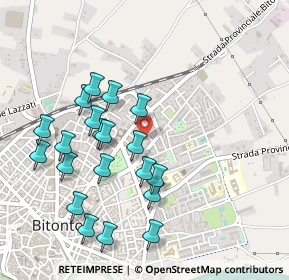 Mappa Strada Privata Centola, 70032 Bitonto BA, Italia (0.5325)