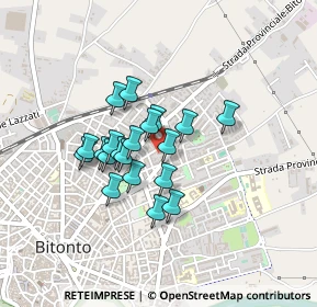 Mappa Strada Privata Centola, 70032 Bitonto BA, Italia (0.3345)