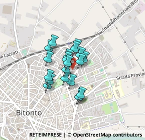 Mappa Strada Privata Centola, 70032 Bitonto BA, Italia (0.296)