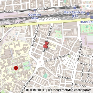 Mappa Viale Antonio Salandra, 40/B, 70124 Bari, Bari (Puglia)