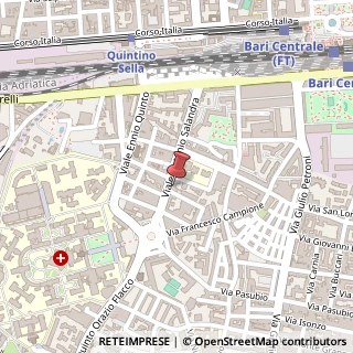 Mappa Viale Antonio Salandra, 38, 70124 Bari, Bari (Puglia)