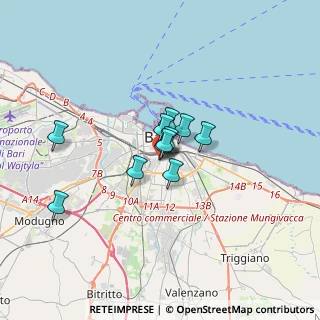 Mappa Via Lucera, 70124 Bari BA, Italia (2.12545)