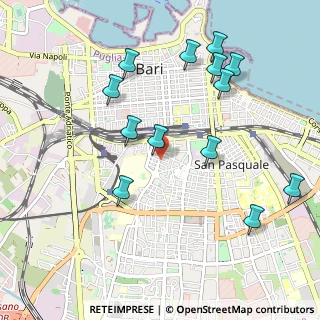 Mappa Via Lucera, 70124 Bari BA, Italia (1.16)