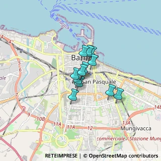 Mappa Via Lucera, 70124 Bari BA, Italia (0.9975)
