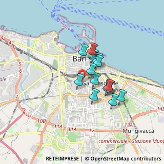Mappa Via Lucera, 70124 Bari BA, Italia (1.29214)