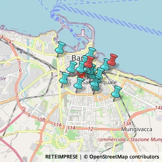 Mappa Via Lucera, 70124 Bari BA, Italia (0.95706)