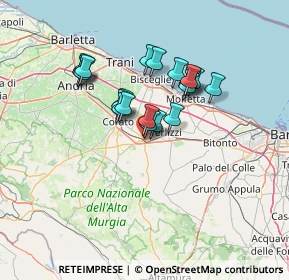 Mappa Via A. Scarlatti, 70037 Ruvo di Puglia BA, Italia (11.409)