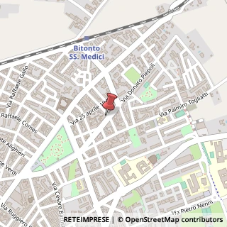 Mappa Via John Fitzgerald Kennedy, 49, 70032 Bitonto, Bari (Puglia)