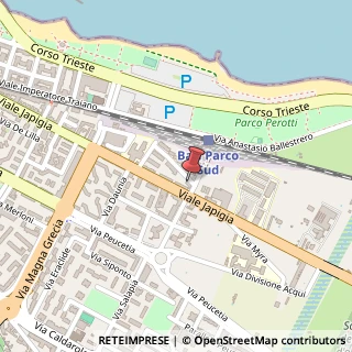 Mappa Via Liside, 4, 70126 Bari, Bari (Puglia)