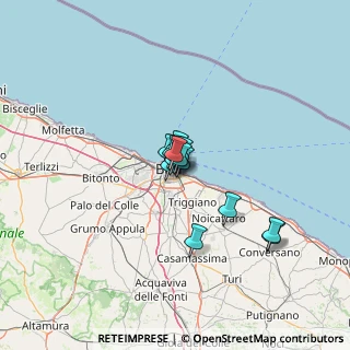 Mappa Via Gaetano Postiglione, 70131 Bari BA, Italia (7.46692)