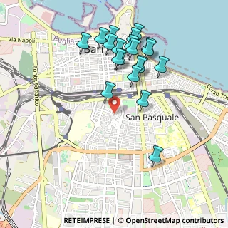 Mappa Via Paolo Lembo, 70125 Bari BA, Italia (1.0585)