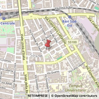 Mappa Via Carlo Pisacane, 67, 70126 Bari, Bari (Puglia)