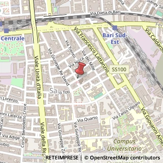Mappa Via Sigismondo Castromediano,  36, 70126 Bari, Bari (Puglia)