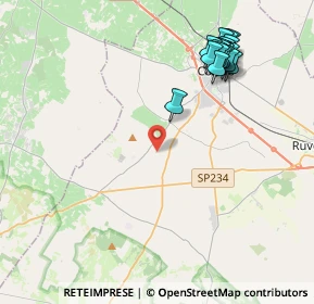 Mappa Strada Esterna Viale del Barone, 70033 Corato BA, Italia (5.0335)