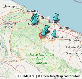 Mappa Strada Esterna Viale del Barone, 70033 Corato BA, Italia (11.45158)