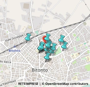 Mappa Via Vito Acquafredda, 70032 Bitonto BA, Italia (0.28667)