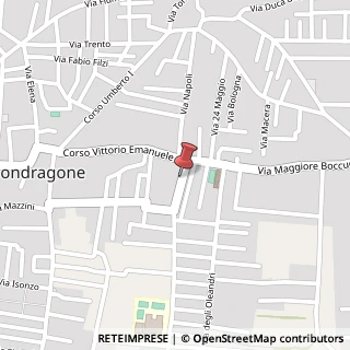 Mappa Via Rocca dei Dragoni, 16, 81034 Mondragone, Caserta (Campania)