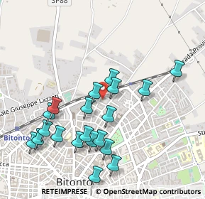 Mappa Via Giovanna da Durazzo, 70032 Bitonto BA, Italia (0.5505)