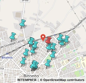 Mappa Via Giovanna da Durazzo, 70032 Bitonto BA, Italia (0.53)