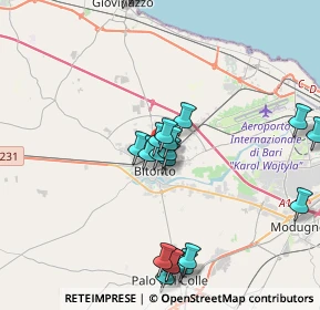 Mappa Via Giovanna da Durazzo, 70032 Bitonto BA, Italia (4.3225)