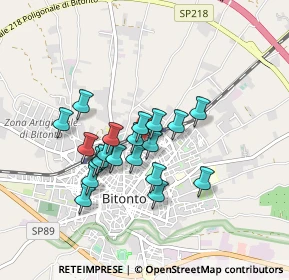 Mappa Via Giovanna da Durazzo, 70032 Bitonto BA, Italia (0.751)