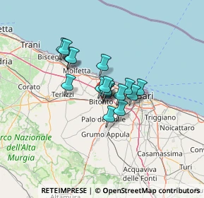 Mappa Via Giovanna da Durazzo, 70032 Bitonto BA, Italia (8.34176)