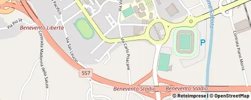Mappa Benevento