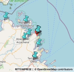 Mappa Piccolo Pevero, 07021 Arzachena SS, Italia (11.82545)