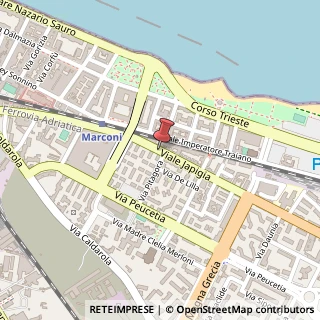 Mappa Viale Japigia,  30, 70126 Bari, Bari (Puglia)