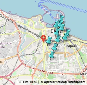 Mappa Strada San Giorgio Martire, 70123 Bari BA, Italia (1.61909)