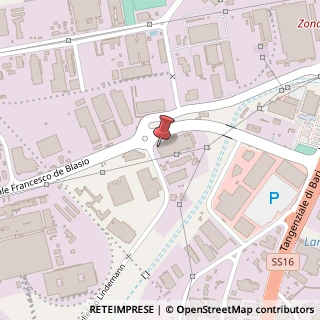 Mappa Viale Guglielmo Lindemann, 70132 Zona Industriale BA, Italia, 70132 Bari, Bari (Puglia)