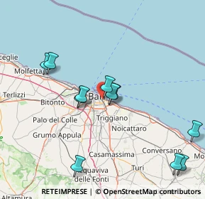 Mappa Via G. del Conte Carabiniere, 70126 Bari BA, Italia (17.40091)
