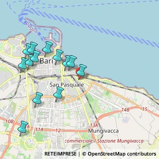 Mappa Via G. del Conte Carabiniere, 70126 Bari BA, Italia (2.41231)
