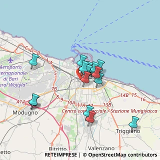 Mappa Via Cifarelli, 70124 Bari BA, Italia (3.22467)