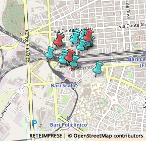 Mappa Via Michele Cifarelli, 70124 Bari BA, Italia (0.2945)