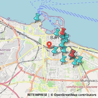 Mappa Via Cifarelli, 70124 Bari BA, Italia (1.85067)