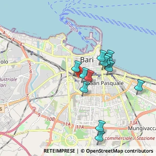 Mappa Via Cifarelli, 70124 Bari BA, Italia (1.82917)