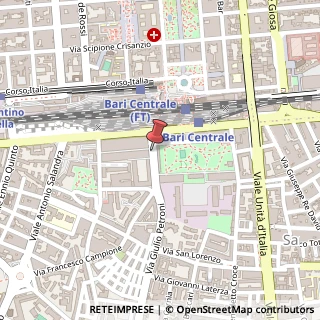 Mappa Via Giulio Petroni, 5, 70124 Bari, Bari (Puglia)