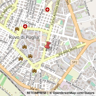 Mappa Corso Camillo Benso Conte di Cavour, 36, 70037 Ruvo di Puglia, Bari (Puglia)