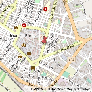 Mappa Via Giuseppe Parini, 5, 70037 Ruvo di Puglia, Bari (Puglia)