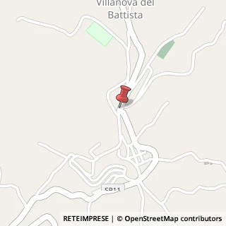 Mappa Piazza Aldo Moro, 14, 83030 Villanova del Battista, Avellino (Campania)