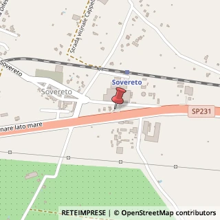 Mappa Sp231, 70038 Terlizzi, Bari (Puglia)