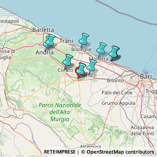 Mappa Piazzetta Fiume, 70037 Ruvo di Puglia BA, Italia (11.62917)