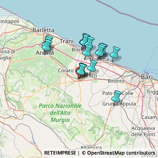 Mappa Piazzetta Fiume, 70037 Ruvo di Puglia BA, Italia (12.12)